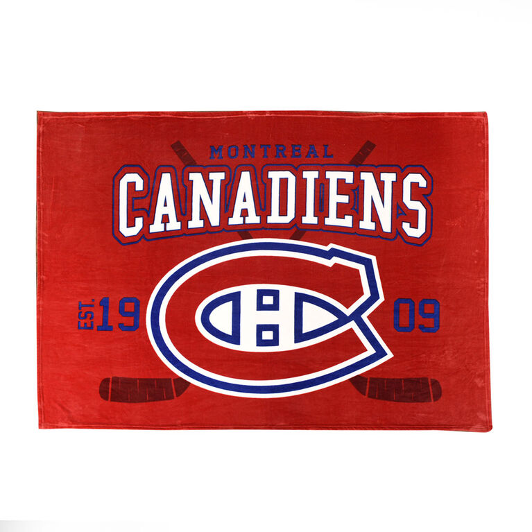 NHL Montreal Canadiens Arena Blanket, 66" x 90"