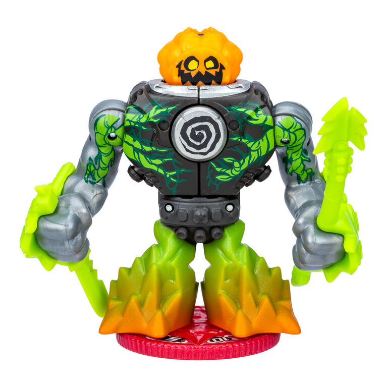 Legends of Akedo Ninja Fury Ninja Bosses, 360˚  Spin Attack, Armor Pops Off, Boss Wrapsnap