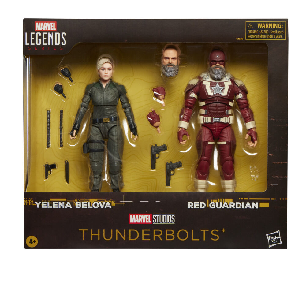 Marvel Legends Series Yelena Belova and Red Guardian