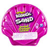 Kinetic Sand, Seashell Container with 4.5oz Neon Pink and Kinetic Beach Sand