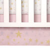 Ensemble de linge pour lit de bébé 3 pièces Licorne arc-en-ciel Bedtime Originals.