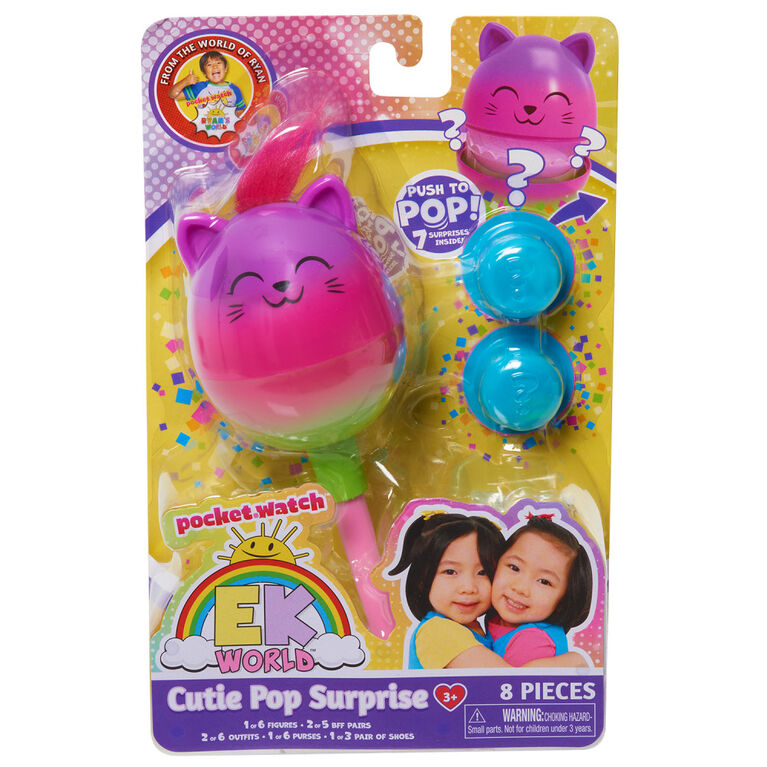 EK World Cutie Pop Surprise, Includes 7 Surprises - R Exclusive