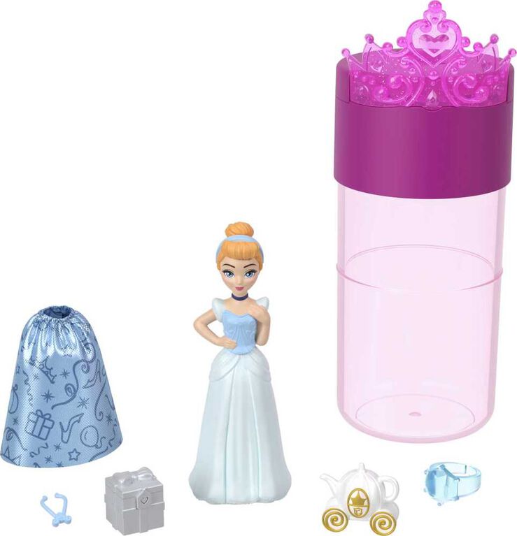 Princesses Disney - Poupée Royauté Color Reveal avec 6 surprises - Série célébration