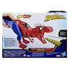 Marvel Spider-Man Dinosaure Spider-Rex avec sons et tir de projectile, jouet de super-héros