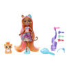 Enchantimals-Poupée Chevelure Gala Enchanté avec figurine animale - Notre exclusivité