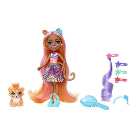 Enchantimals Glam Party Charisse Cheetah and Grinsy Doll - R Exclusive