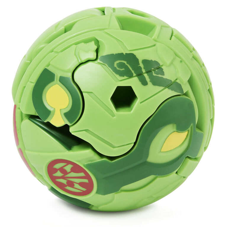 Bakugan Evolutions Deka, Trox (vert), Figurine Jumbo articulée transformable à collectionner et carte à échanger