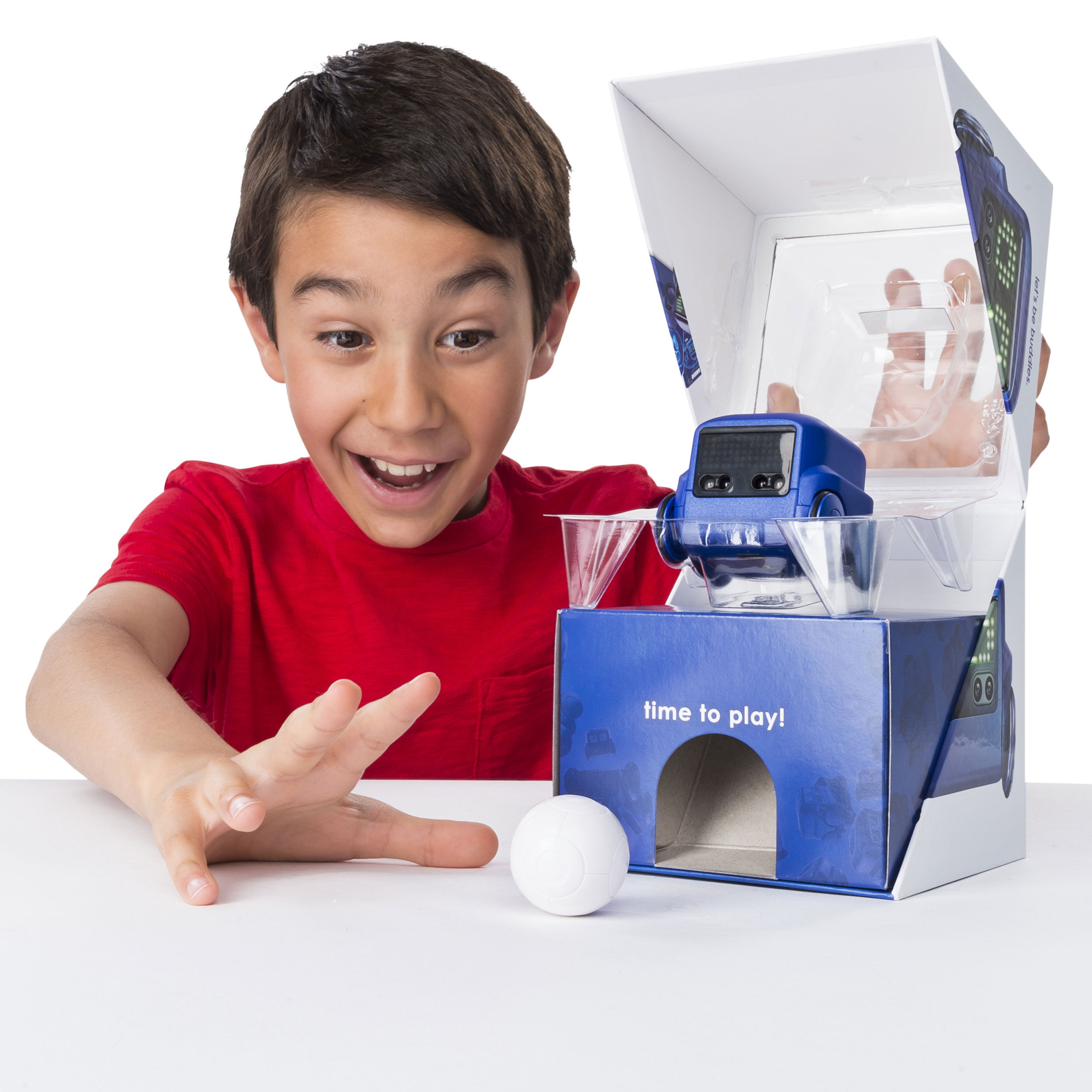 Boxer Interactive A.I. Robot Toy Blue with Personality and Emotions