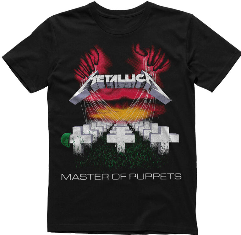 Metallica-Les maître des marionnettes- noir chemise