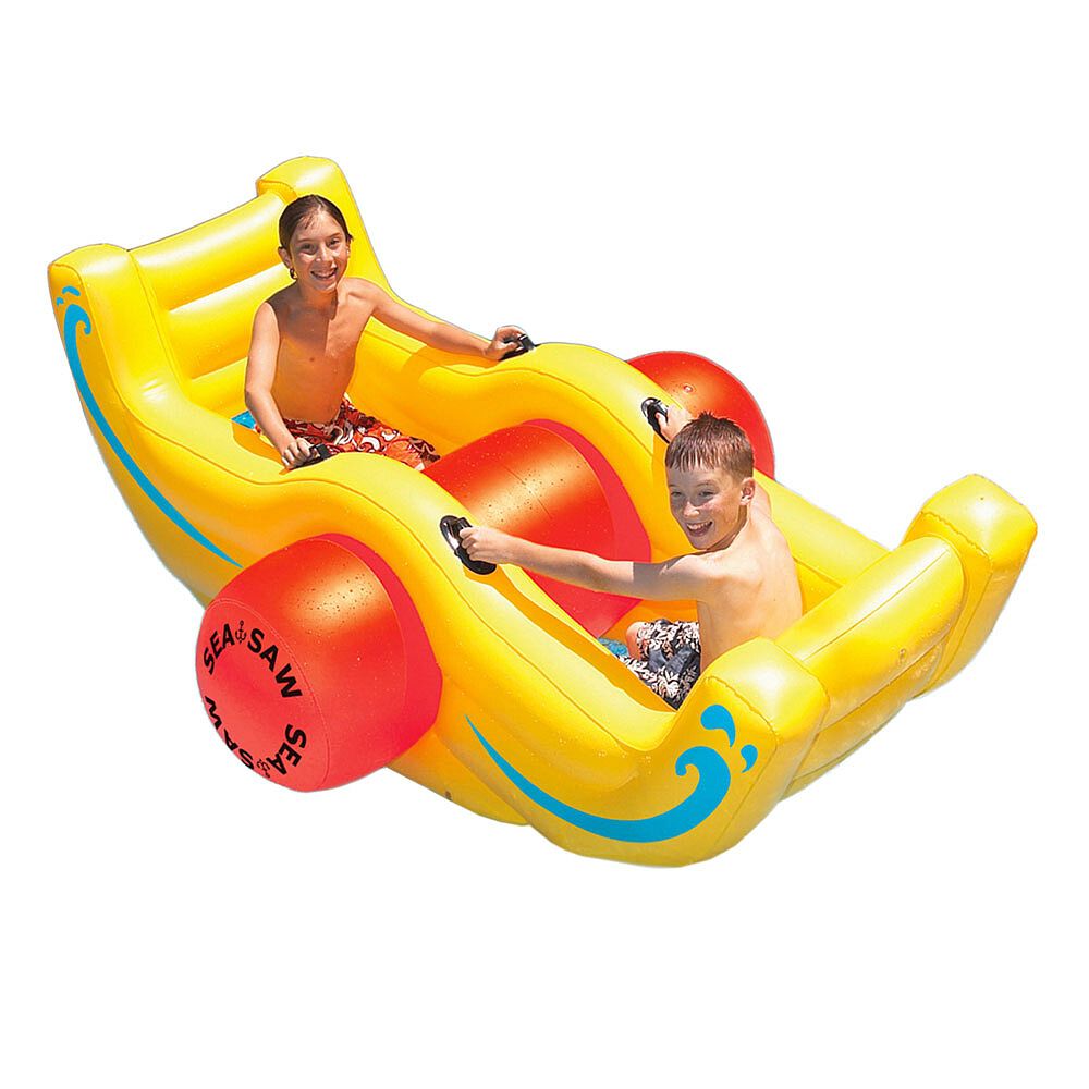 Seesaw rocker inflatable pool toy clearance