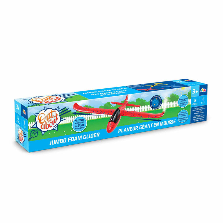 Out and About Jumbo Foam Glider - Colors may vary - R Exclusive