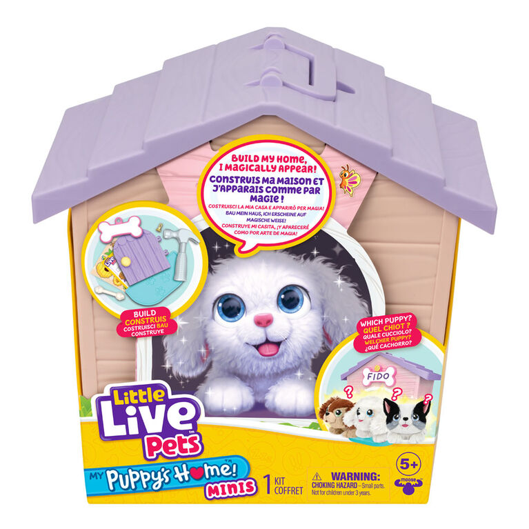 Little Live Pets My Puppy's Home Minis - Pink & Purple Home
