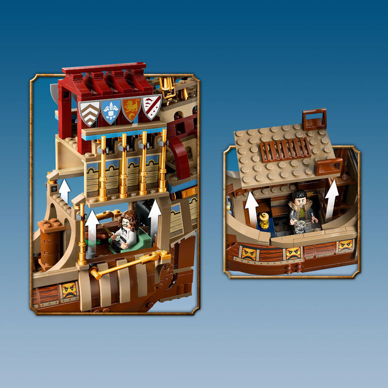 LEGO Harry Potter Triwizard Tournament: The Arrival Set, Durmstrang Ship Toy Playset 76440