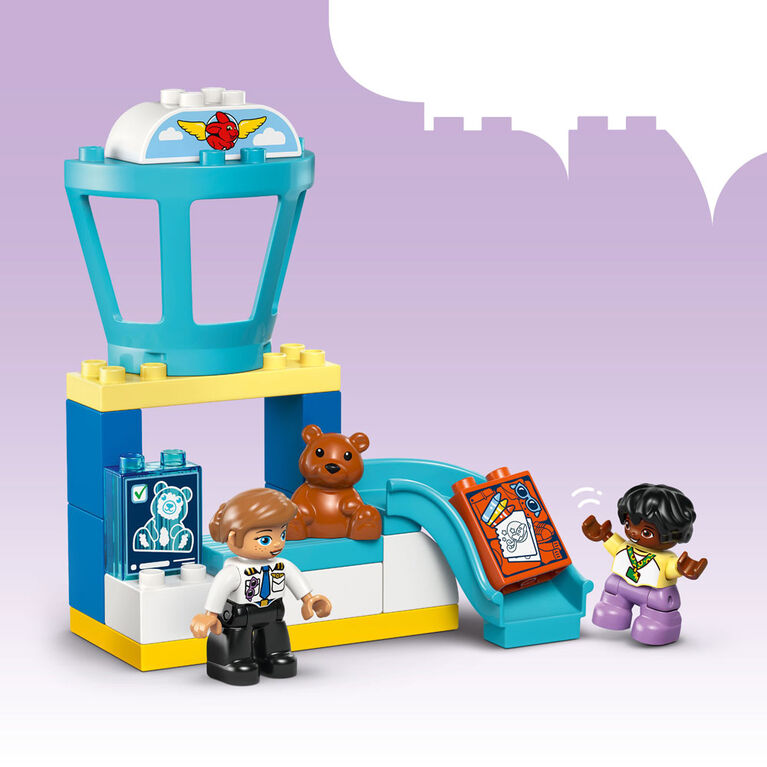 LEGO DUPLO Town First Time at the Airport Building Toy & Pretend Play Set for Kids, Ages 1.5+ - 10443 LEGO DUPLO Town First Time at the Airport Building Toy & Pretend Play Set for Kids, Ages 1.5+ - 10443
