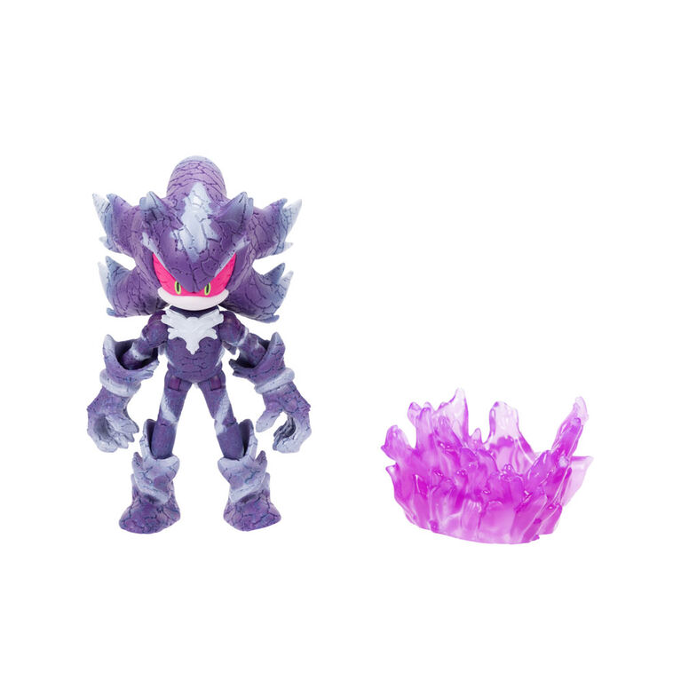 Sonic 4 Inch Figure - Mephiles the Dark with Purple Mist Base