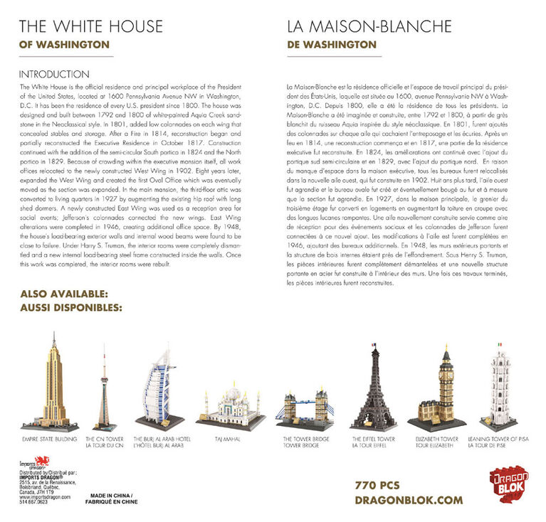 Dragon Blok - La Maison-Blanche