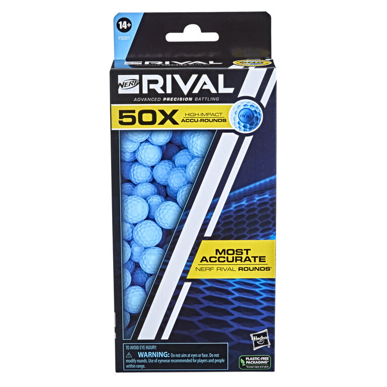 Nerf Rival, recharge de 50 billes de précision