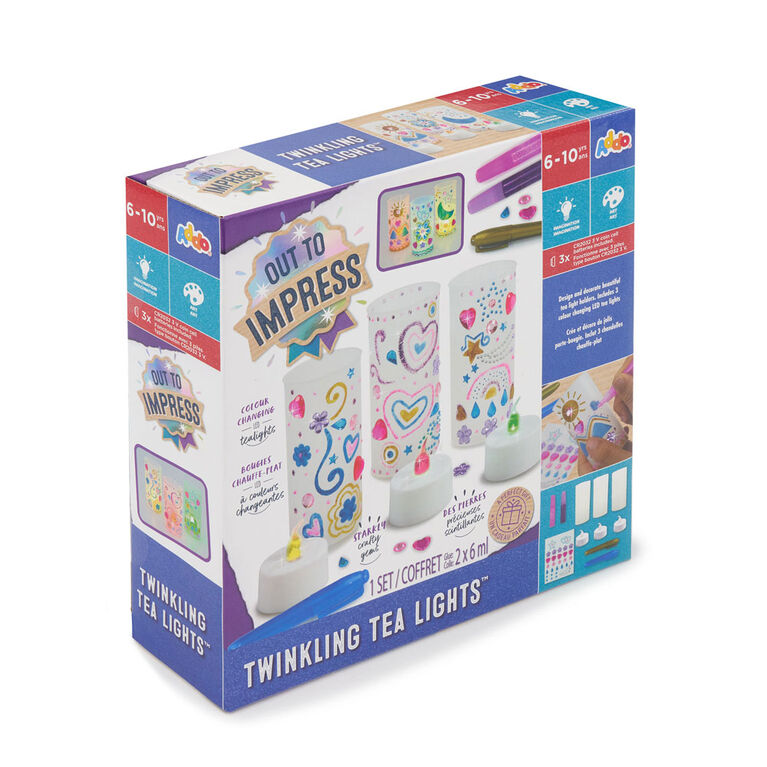 Out to Impress Twinkling Tea Lights - Notre exclusivité