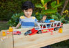 Matchbox Fire Rescue Hauler Playset