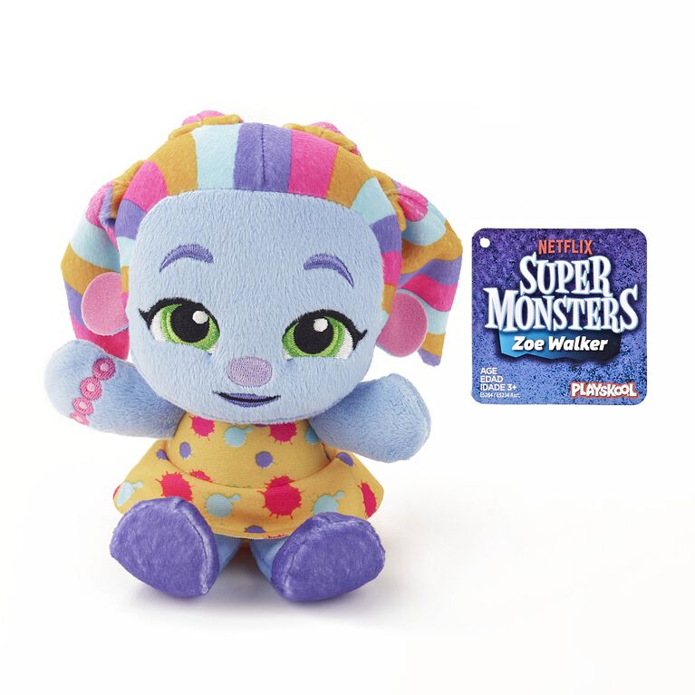 Netflix Super Monsters Zoe Walker Plush Toy