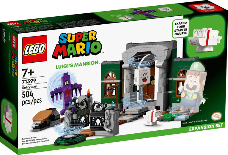 LEGO Super Mario Luigi's Mansion Entryway Expansion Set 71399 (504 Pieces)
