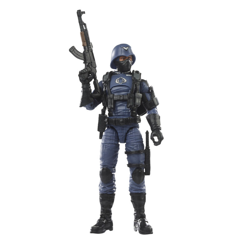 G.I. Joe Classified Series Cobra Officer Action Figure 37 Collectible Premium Toy, Custom Package Art