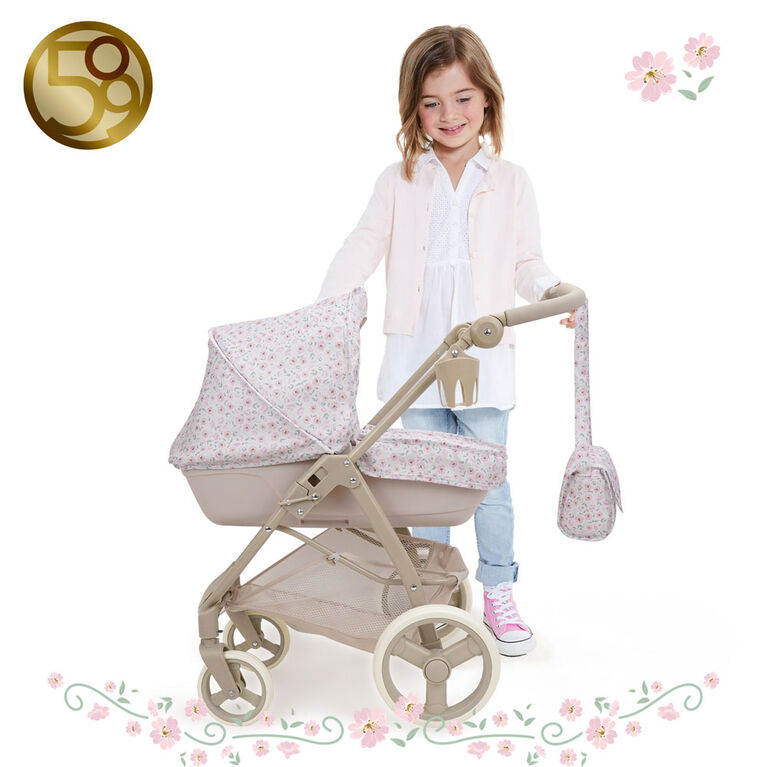 Landau 2 en 1 avec sac, Little Flora