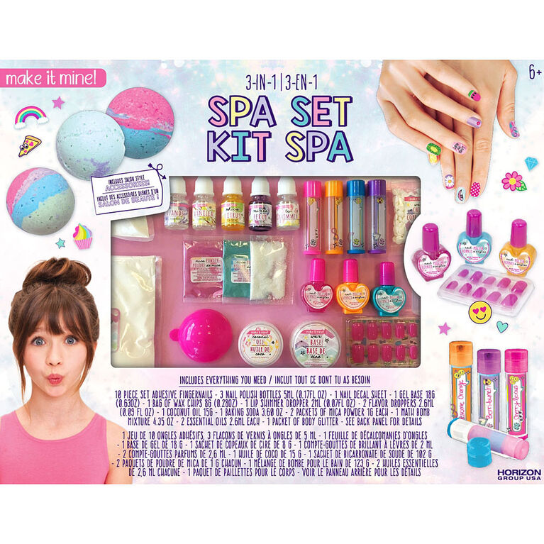 Kit Spa 3-en-1 Make It Mine.