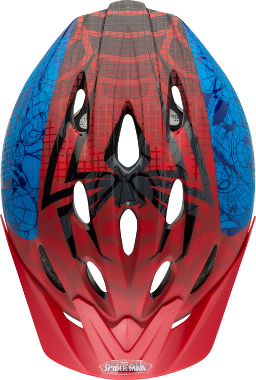 Spiderman Child Bike Helmet - Fits head sizes 50 - 54 cm