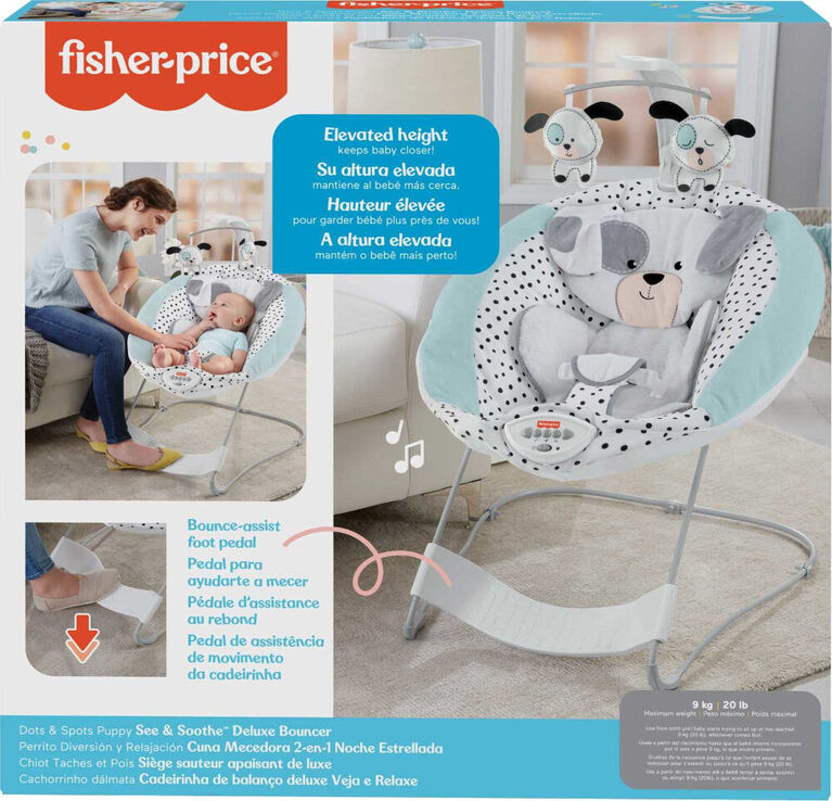 Fisher-Price See and Soothe Deluxe Bouncer