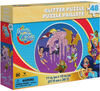DC Super Hero Girls Glitter Puzzle 48 Pieces