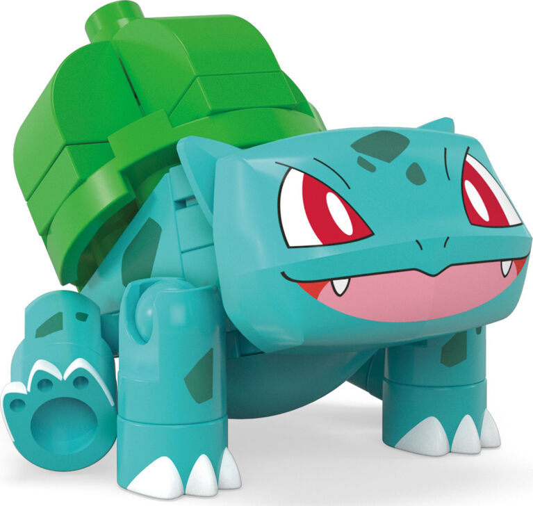 MEGA Pokémon Building Toy Kit Bulbasaur (3 Pieces) with 1 Action Figure and Ball