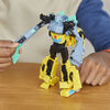 Transformers EarthSpark Cyber-Combiner, figurines Bumblebee et Mo Malto