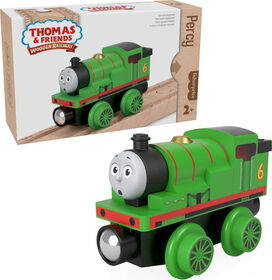 Thomas et ses amis - Piste en bois - Locomotive - Percy