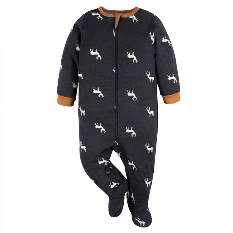 Gerber Childrenswear - Sleep N Play Sleeper - Deer - 0-3M