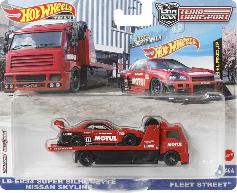 Hot Wheels Team Transport Truck and Race Car