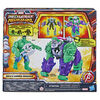 Marvel Mech Strike Mechasaurs 4.5 Inch Hulk with Gamma Smasher Mechasaur Action Figures, Super Hero Toys