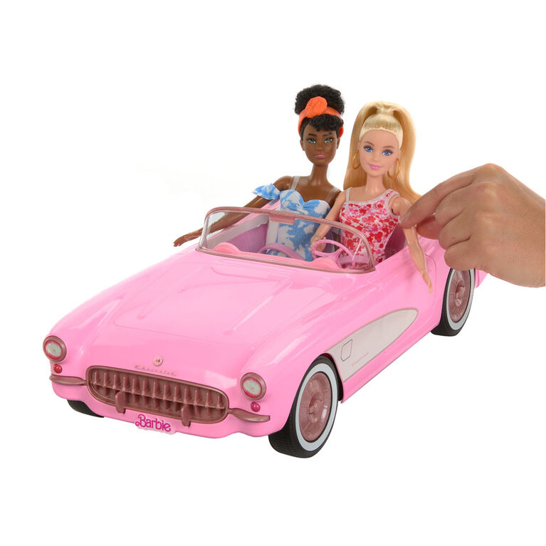 Hot Wheels RC Barbie Corvette, Remote Control Corvette from Barbie The Movie