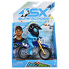 Supercross, Race and Wheelie Bike, Authentic Aaron Plessinger  Collector Motorcycle, 1:18 Scale