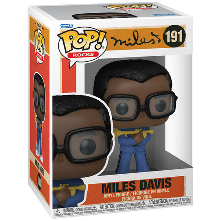 Figurine en Miles Davis par Funko POP! Icons