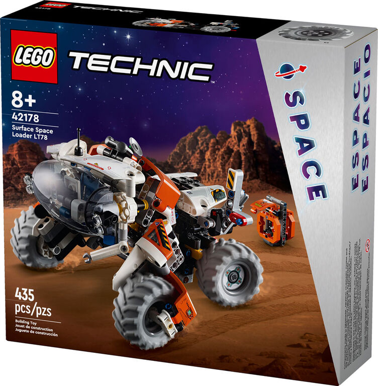 Ensemble LEGO Technic Chargeur spatial de surface LT78 42178