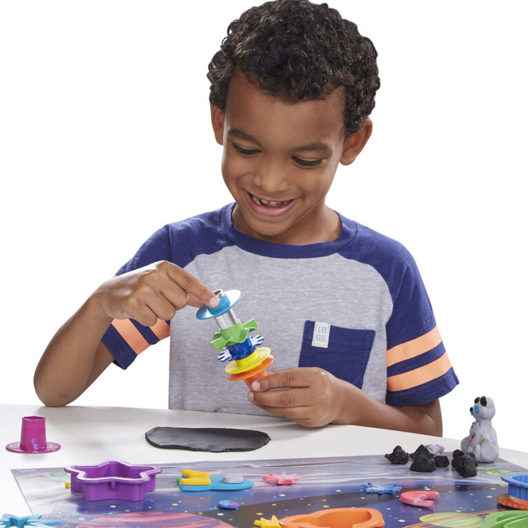 Play-Doh Stars 'n Space Tool Kit Outer Space Toy with 8 Colors