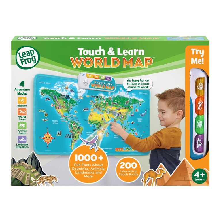 LeapFrog Carte du monde interactive - Édition anglaise