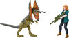 Jurassic World Human and Dino Pack Claire and Dilophosaurus