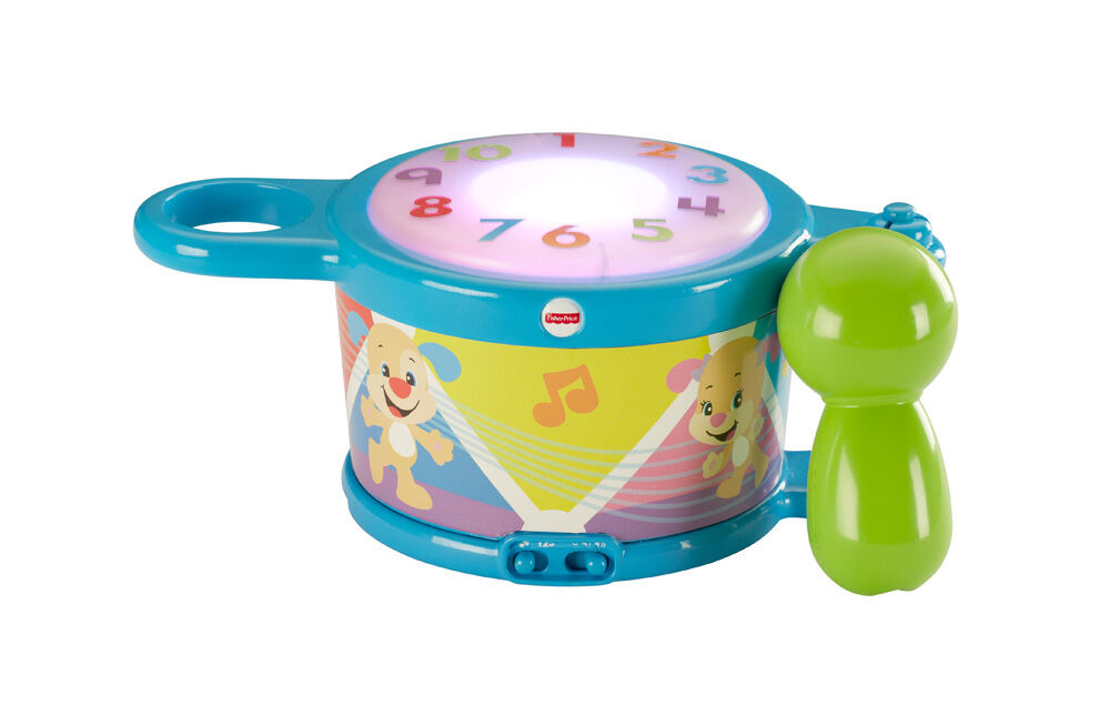 fisher price tap and teach drum
