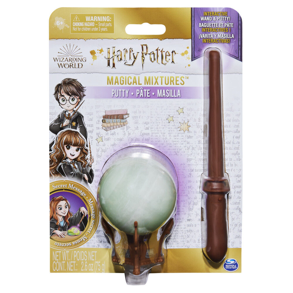 Wizarding World Harry Potter, Magical Mixtures Activity Set with Secret  Message Putty and Harry Potter Wand