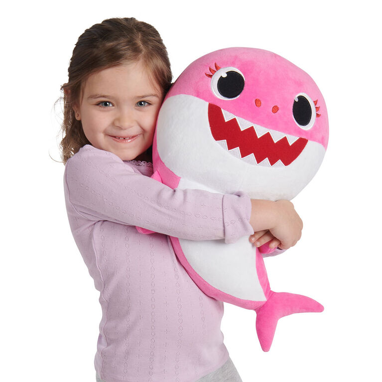 Pinkfong Baby Shark - 18" peluche qui fait des soins - Mommy Shark