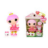 Petite poupée Lalaloopsy  - Trinket Sparkles avec chaton boule de laine comme animal de compagnie, poupée princesse de 7 po (17,78 cm)