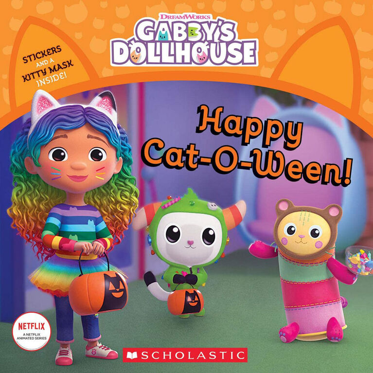 Happy Cat-O-Ween! (Gabby's Dollhouse Storybook) (Media tie-in) - Édition anglaise