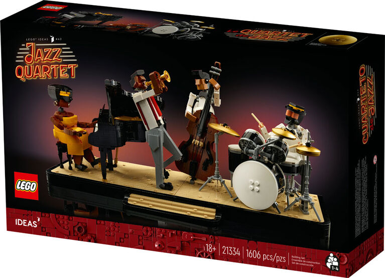 LEGO Ideas Jazz Quartet 21334 Building Kit for Music-Loving Adults ...